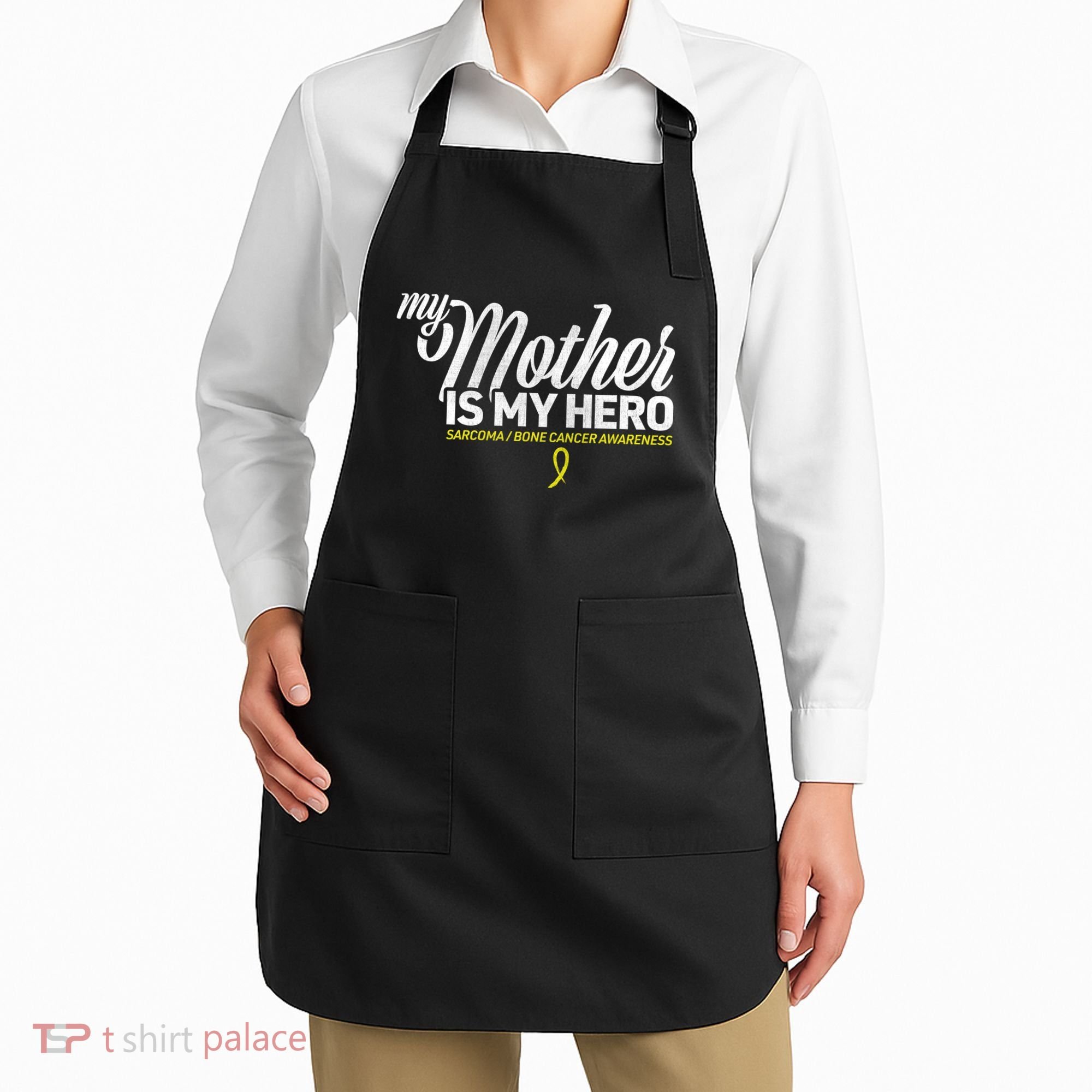 My Mother Is My Hero Sarcoma Awareness Apron