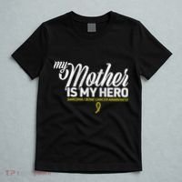 My Mother Is My Hero Sarcoma Awareness T-Shirt thumb 5