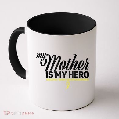 My Mother Is My Hero Sarcoma Awareness Coffee Mug