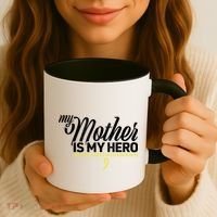 My Mother Is My Hero Sarcoma Awareness Coffee Mug thumb 3