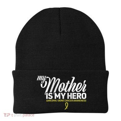 My Mother Is My Hero Sarcoma Awareness Beanie