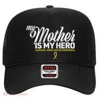 My Mother Is My Hero Sarcoma Awareness Hat thumb 0
