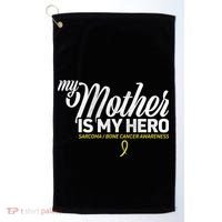 My Mother Is My Hero Sarcoma Awareness Golf Towel thumb 0