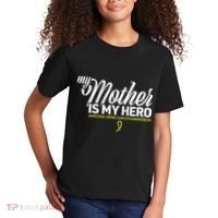 My Mother Is My Hero Sarcoma Awareness Kids T-Shirt thumb 2