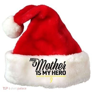 My Mother Is My Hero Sarcoma Awareness Santa Hat