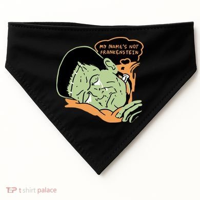My Name Is Not Frankenstein USA-Made Doggie Bandana