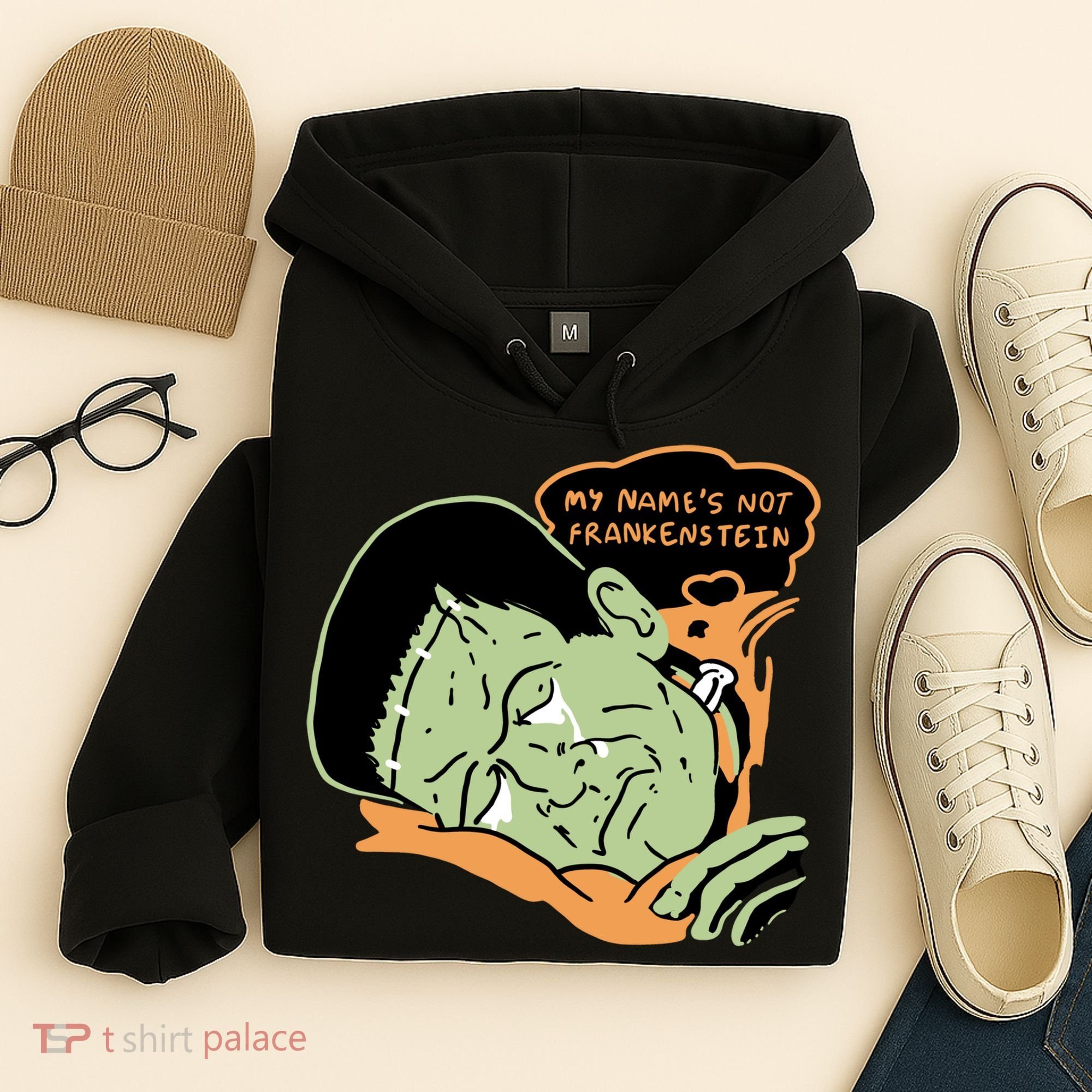 My Name Is Not Frankenstein Hoodie