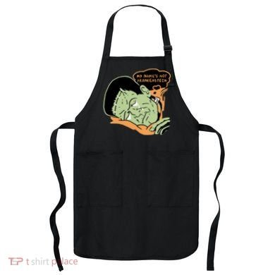 My Name Is Not Frankenstein Apron