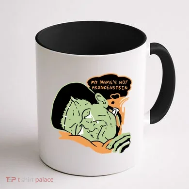 My Name Is Not Frankenstein Coffee Mug back