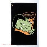 My Name Is Not Frankenstein Golf Towel thumb 0