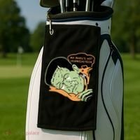 My Name Is Not Frankenstein Golf Towel thumb 2