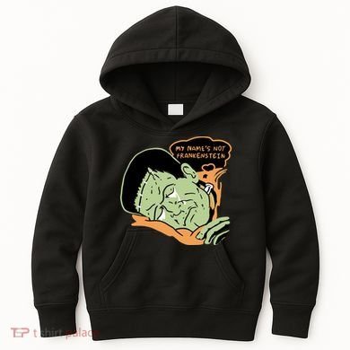 My Name Is Not Frankenstein Kids Hoodie