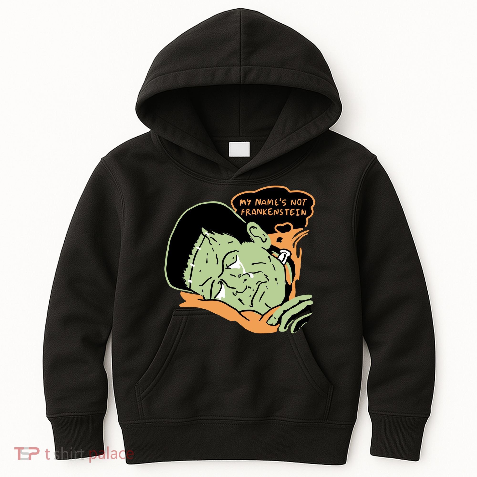 My Name Is Not Frankenstein Kids Hoodie