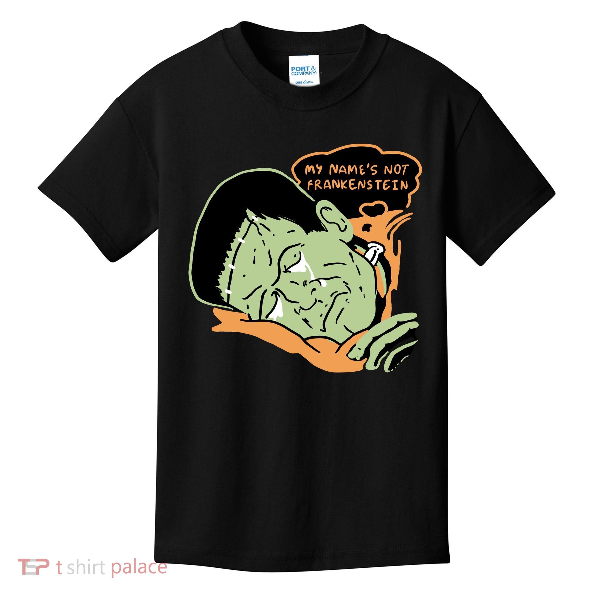 My Name Is Not Frankenstein Kids T-Shirt