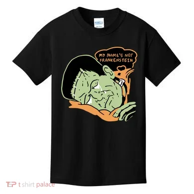 My Name Is Not Frankenstein Kids T-Shirt