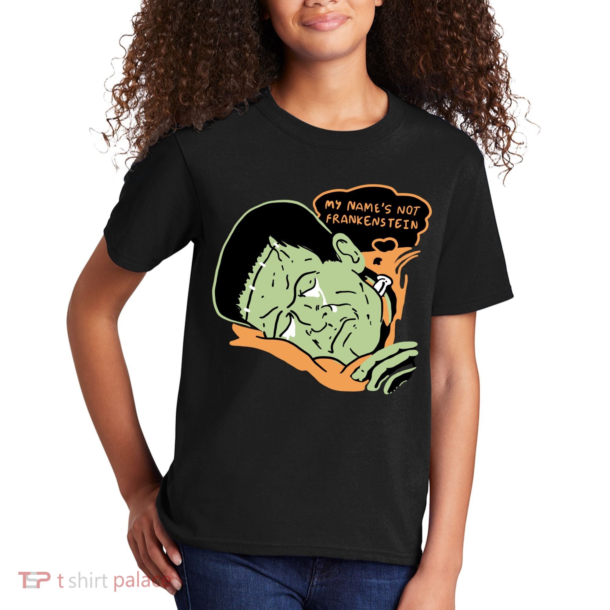 My Name Is Not Frankenstein Kids T-Shirt