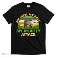 My Neck My Back My Anxiety Attack Vintage Opossum T-Shirt thumb 0