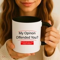 My Opinion Offended You? Coffee Mug thumb 3