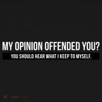 My Opinion Offended You Should Hear What I Say To Myself Women's Tank Top thumb 5