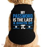 My Password is the last digit of Pi Doggie Tank thumb 0