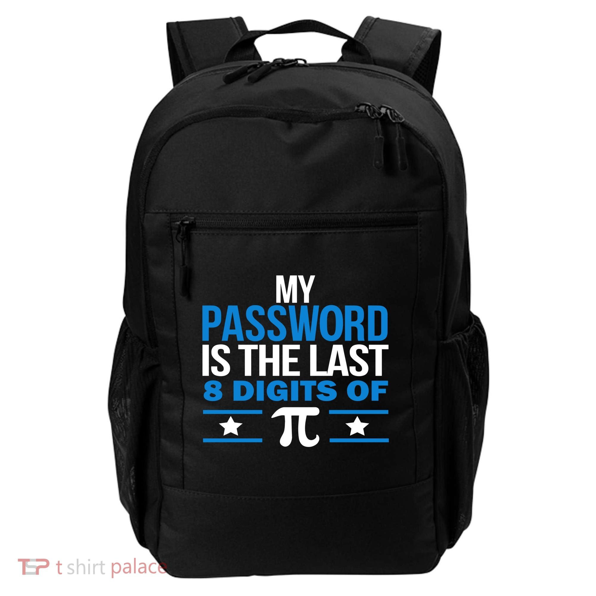 My Password is the last digit of Pi Backpack