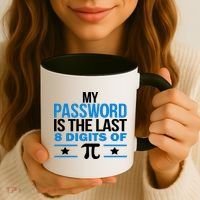 My Password is the last digit of Pi Coffee Mug thumb 3