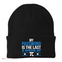 My Password is the last digit of Pi Beanie thumb 0