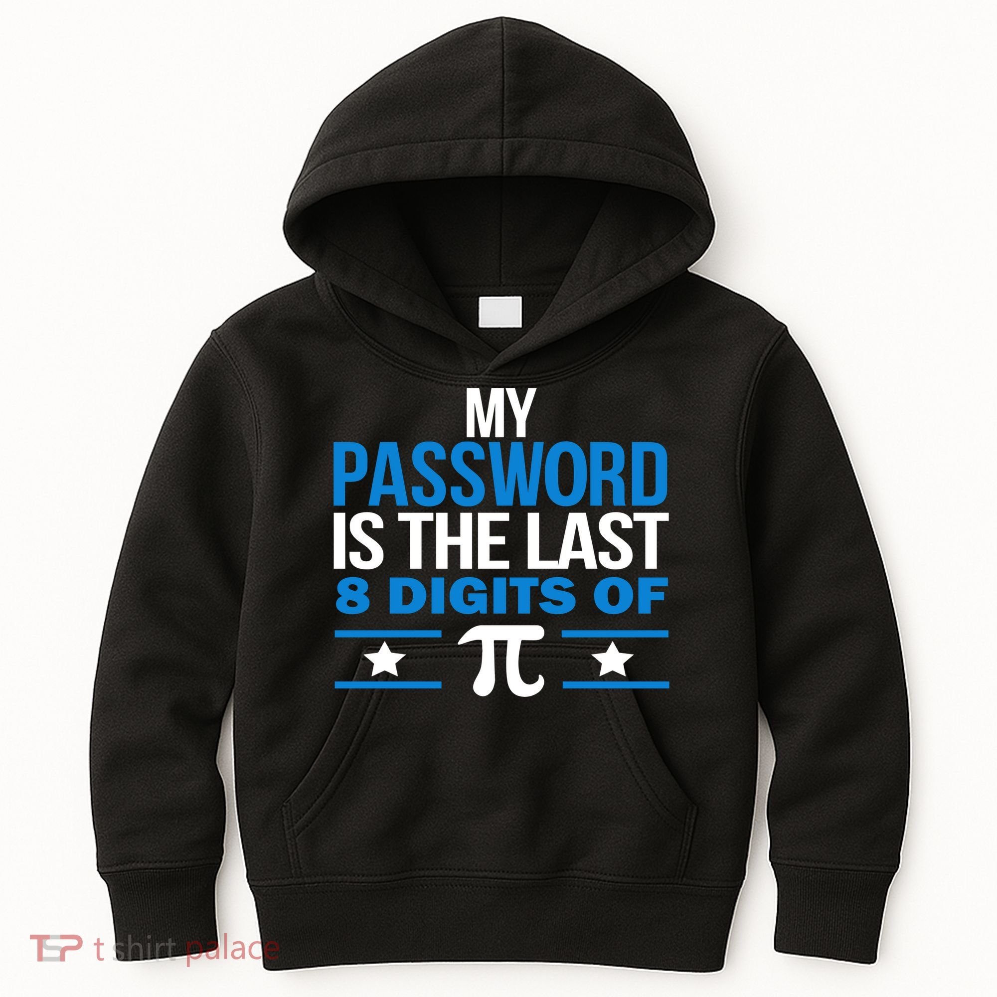 My Password is the last digit of Pi Kids Hoodie