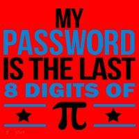 My Password is the last digit of Pi Santa Hat thumb 1