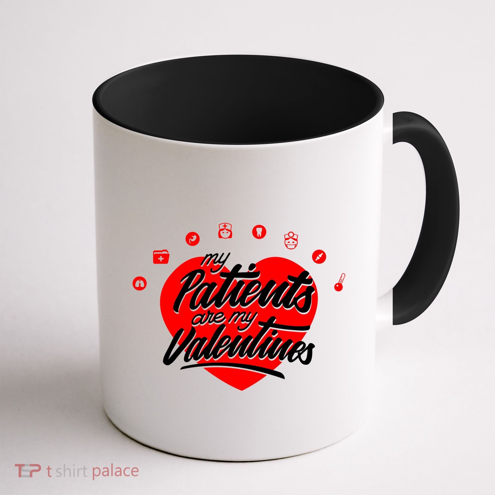 My Patients Are My Valentine's Day Love Heart Coffee Mug