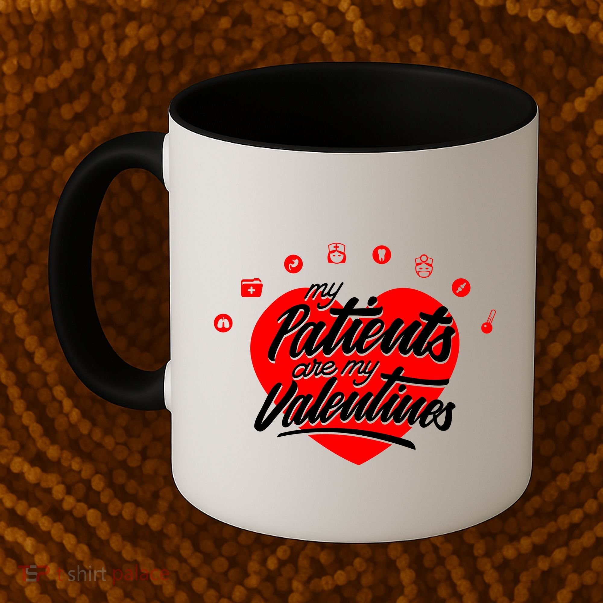 My Patients Are My Valentine's Day Love Heart Coffee Mug