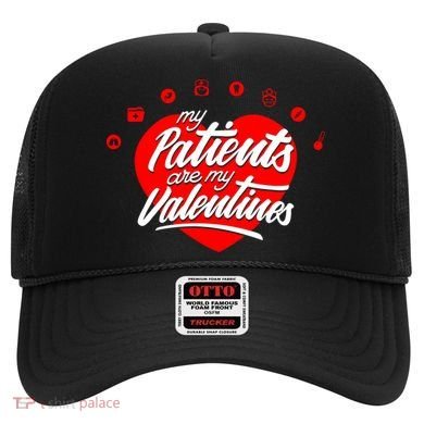 My Patients Are My Valentine's Day Love Heart Hat