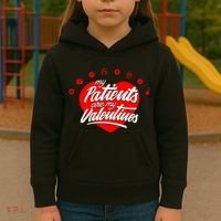 My Patients Are My Valentine's Day Love Heart Kids Hoodie thumb 3