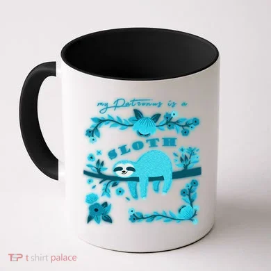 My Patronsus Is A Sloth Funny Coffee Mug