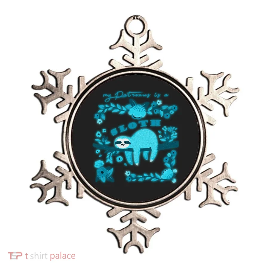 My Patronsus Is A Sloth Funny Ornament