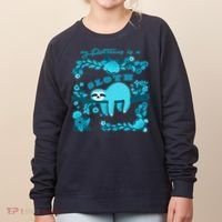 My Patronsus Is A Sloth Funny Women's Sweatshirt thumb 0