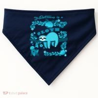 My Patronsus Is A Sloth Funny USA-Made Doggie Bandana thumb 0