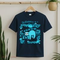 My Patronsus Is A Sloth Funny T-Shirt thumb 2
