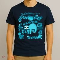 My Patronsus Is A Sloth Funny T-Shirt thumb 3