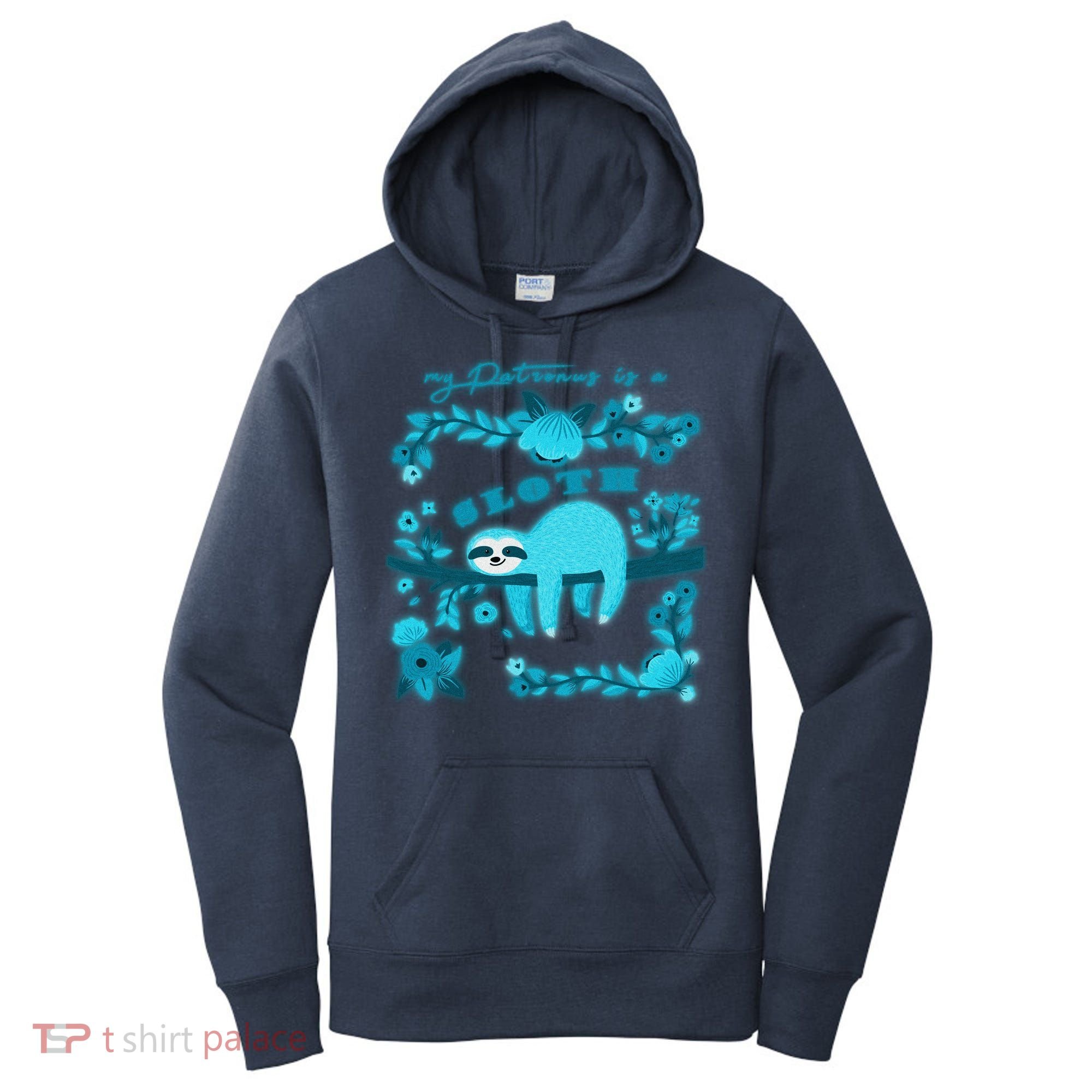My Patronsus Is A Sloth Funny Women's Hoodie
