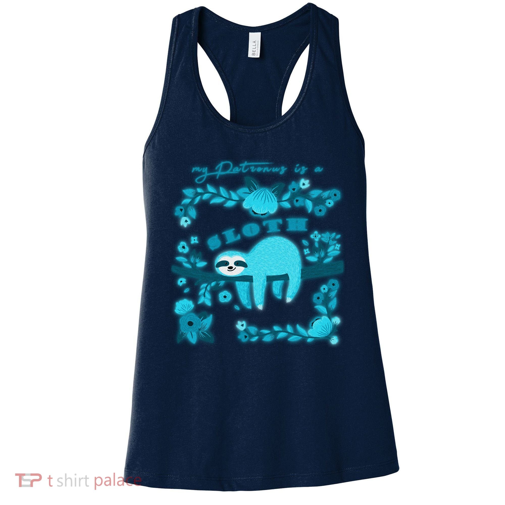 My Patronsus Is A Sloth Funny Women's Tank Top