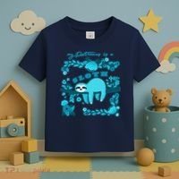 My Patronsus Is A Sloth Funny Toddler T-Shirt thumb 3