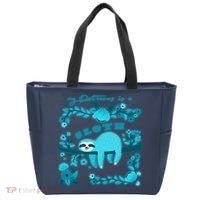 My Patronsus Is A Sloth Funny Tote Bag thumb 0