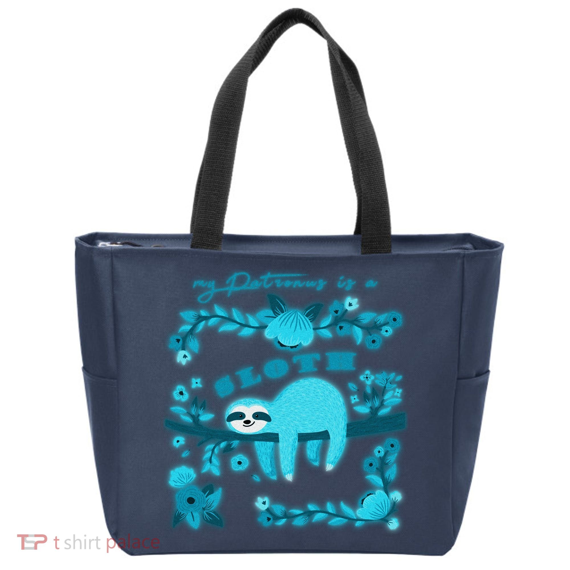 My Patronsus Is A Sloth Funny Tote Bag