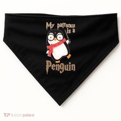 My Patronus Is a Penguin USA-Made Doggie Bandana