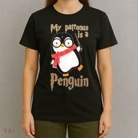 My Patronus Is a Penguin T-Shirt thumb 4
