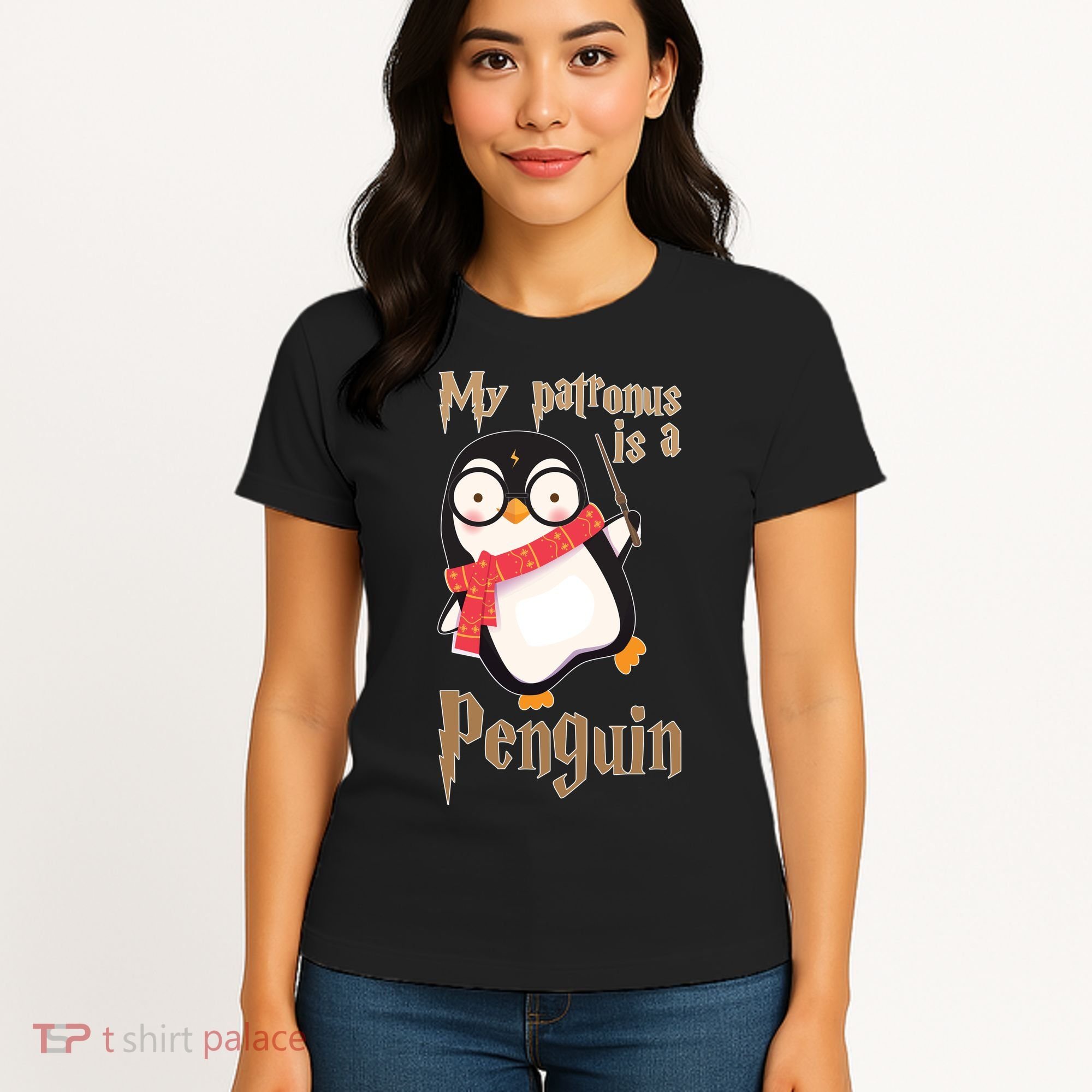 My Patronus Is a Penguin Women's T-Shirt