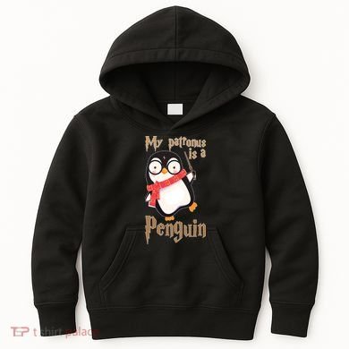 My Patronus Is a Penguin Kids Hoodie