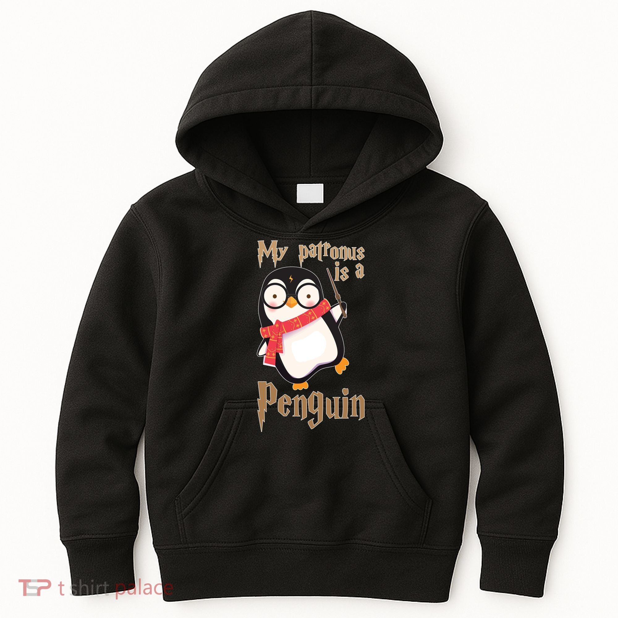 My Patronus Is a Penguin Kids Hoodie