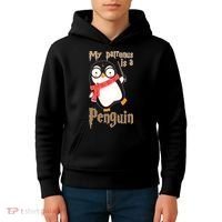 My Patronus Is a Penguin Kids Hoodie thumb 4